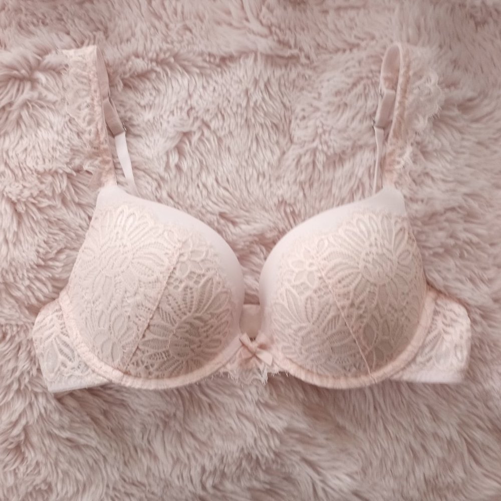 Aerie Pale Pink Lace Bra
